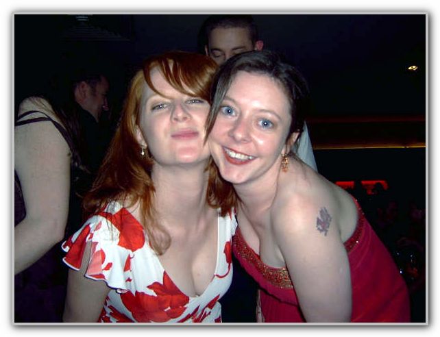 Cousin Carla & her friend Bex at Anzac Ball 05